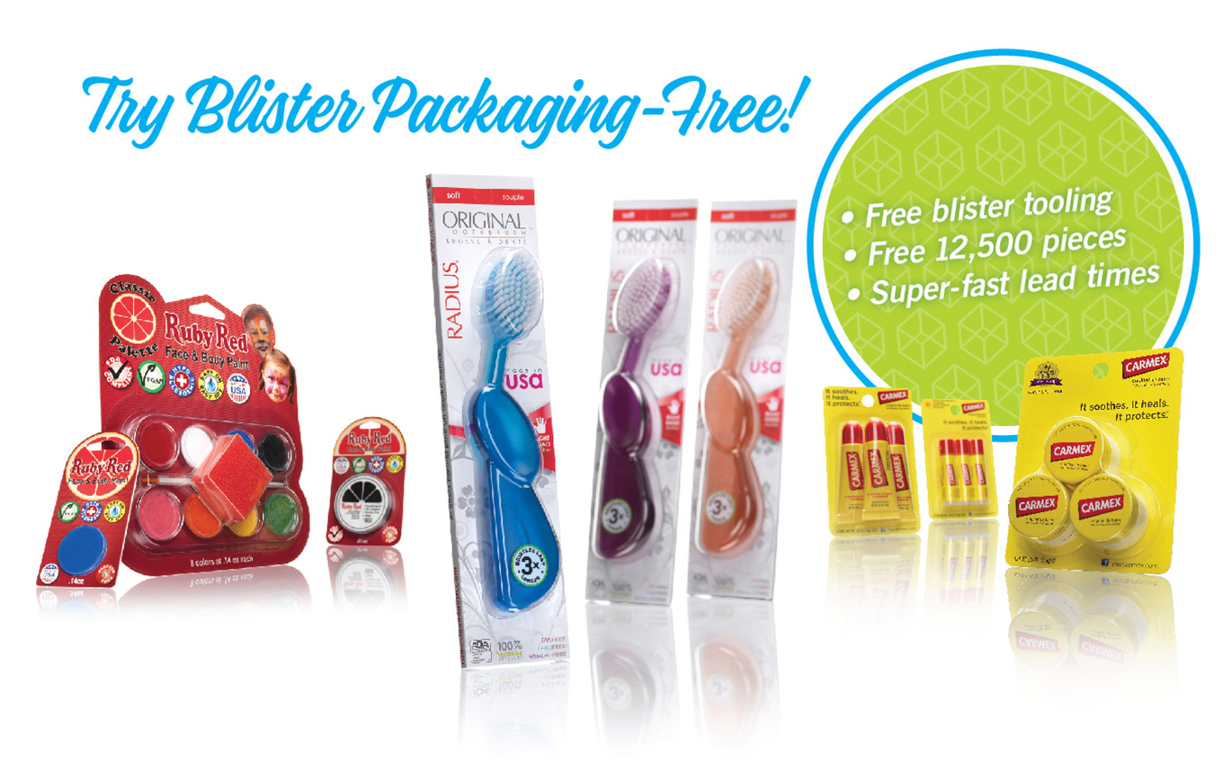 Try Blister Packaging - Free!